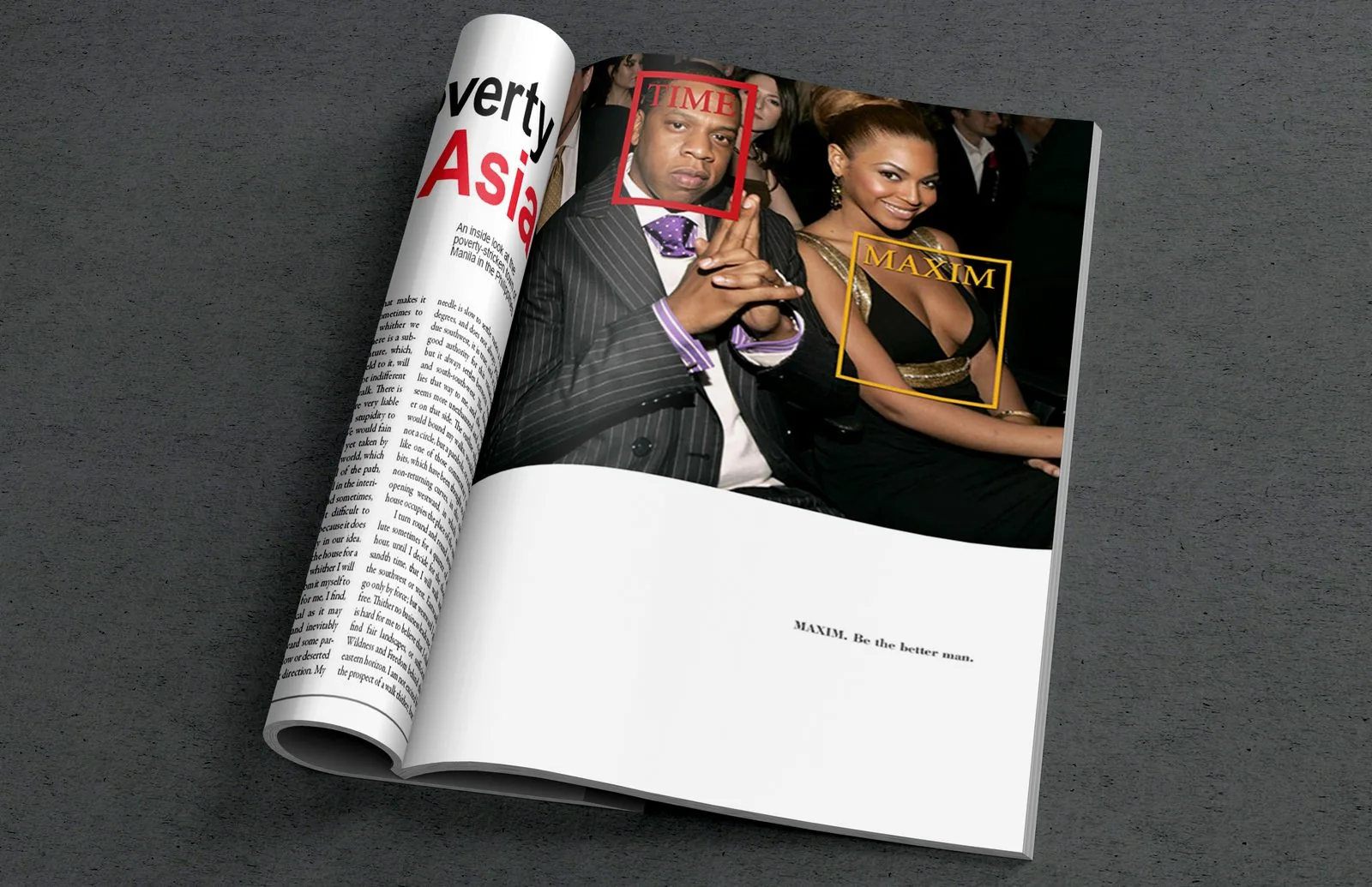 Husani Barnwell portfolio: Maxim Print 3a