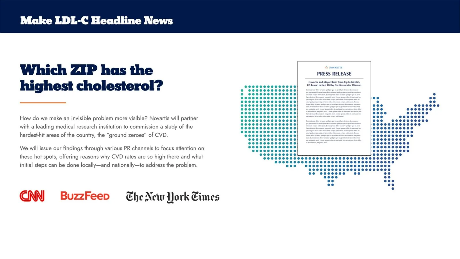 Novartis market prep deck: Which ZIP has the highest cholesterol? PR research partnership